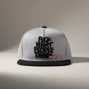 Casquette snapback coton homme style hip-hop - Vue 1 - casquette snapback