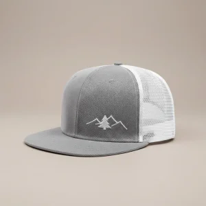 casquette snapback coton randonnée style montagne - Vue 2 - casquette snapback