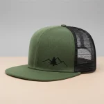 Casquette snapback coton style randonnée aventure - Vue 1 - casquette snapback