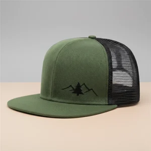 Casquette snapback coton style randonnée aventure - Vue 1 - casquette snapback