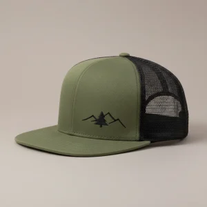 Casquette snapback coton style randonnée aventure - Vue 2 - casquette snapback