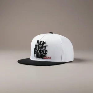 Casquette snapback toile homme look hip-hop - Vue 1 - casquette snapback